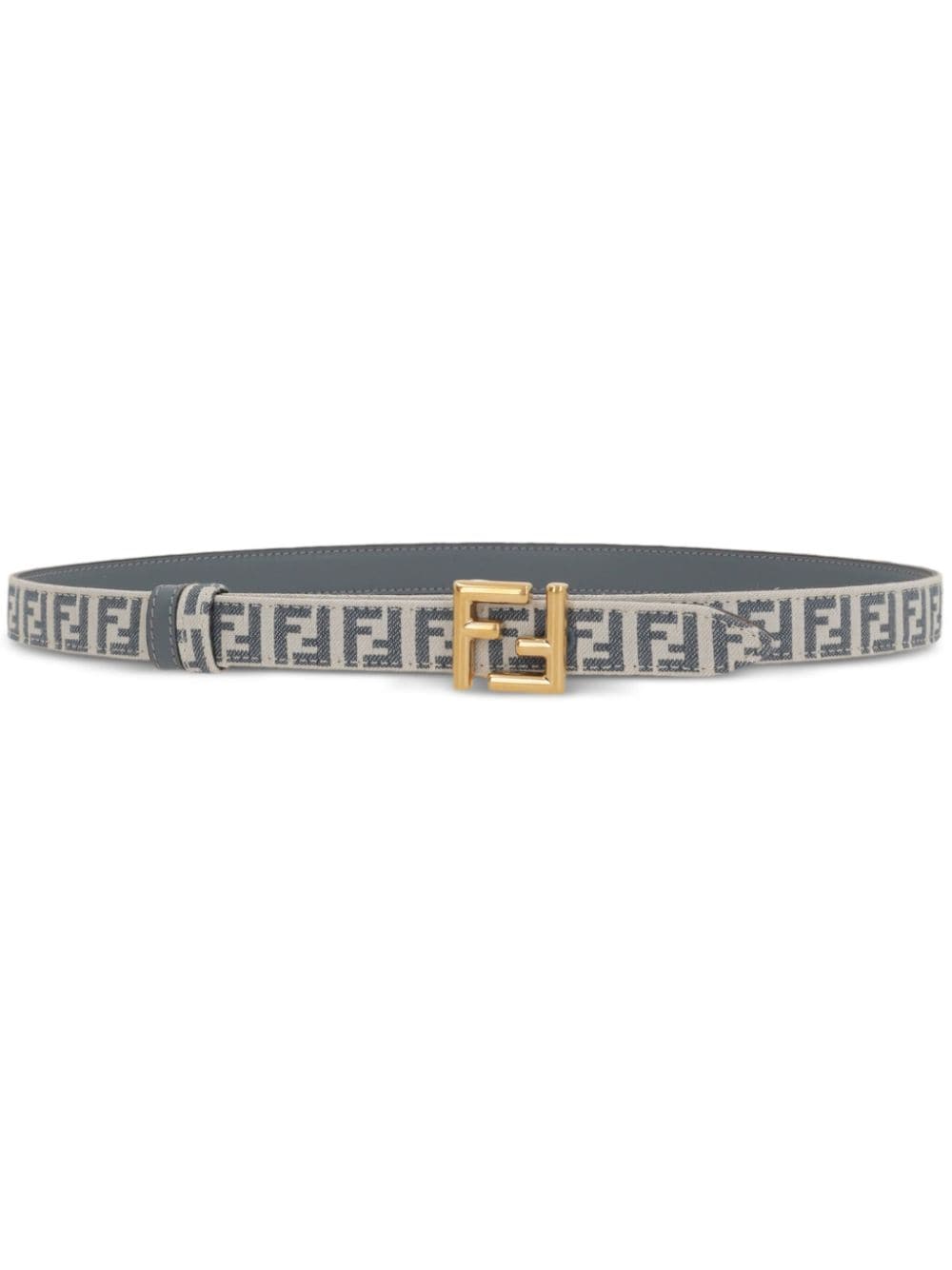 FENDI FF-buckle belt - Grey von FENDI