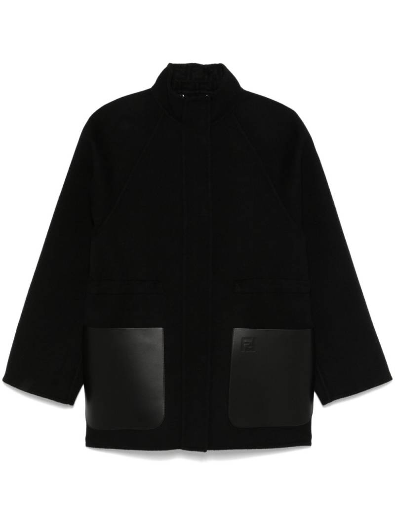 FENDI FF coat - Black von FENDI