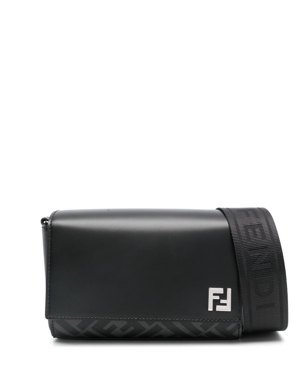 FENDI FF messenger bag - Black von FENDI