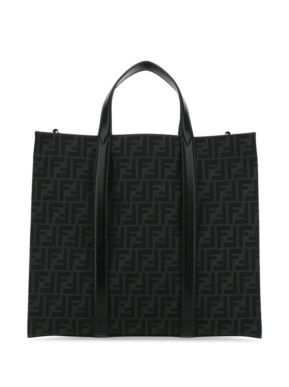 FENDI FF-monogram tote bag - Black von FENDI