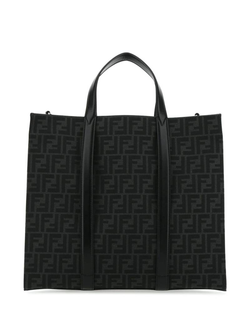 FENDI FF-monogram tote bag - Black von FENDI