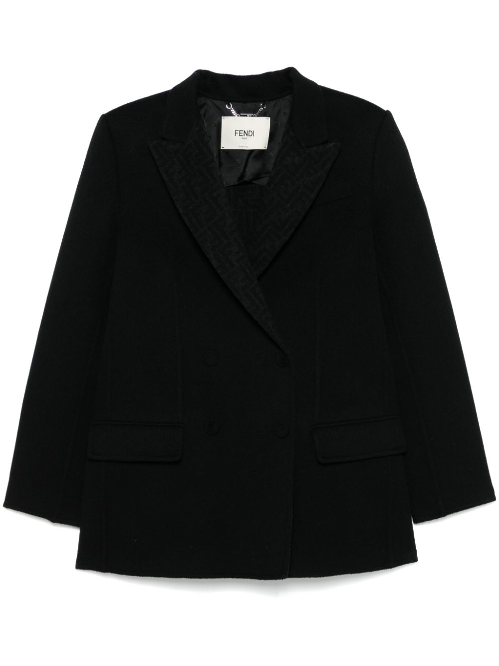 FENDI FF-motif jacket - Black von FENDI