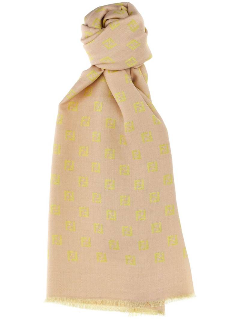 FENDI FF scarf - Neutrals von FENDI