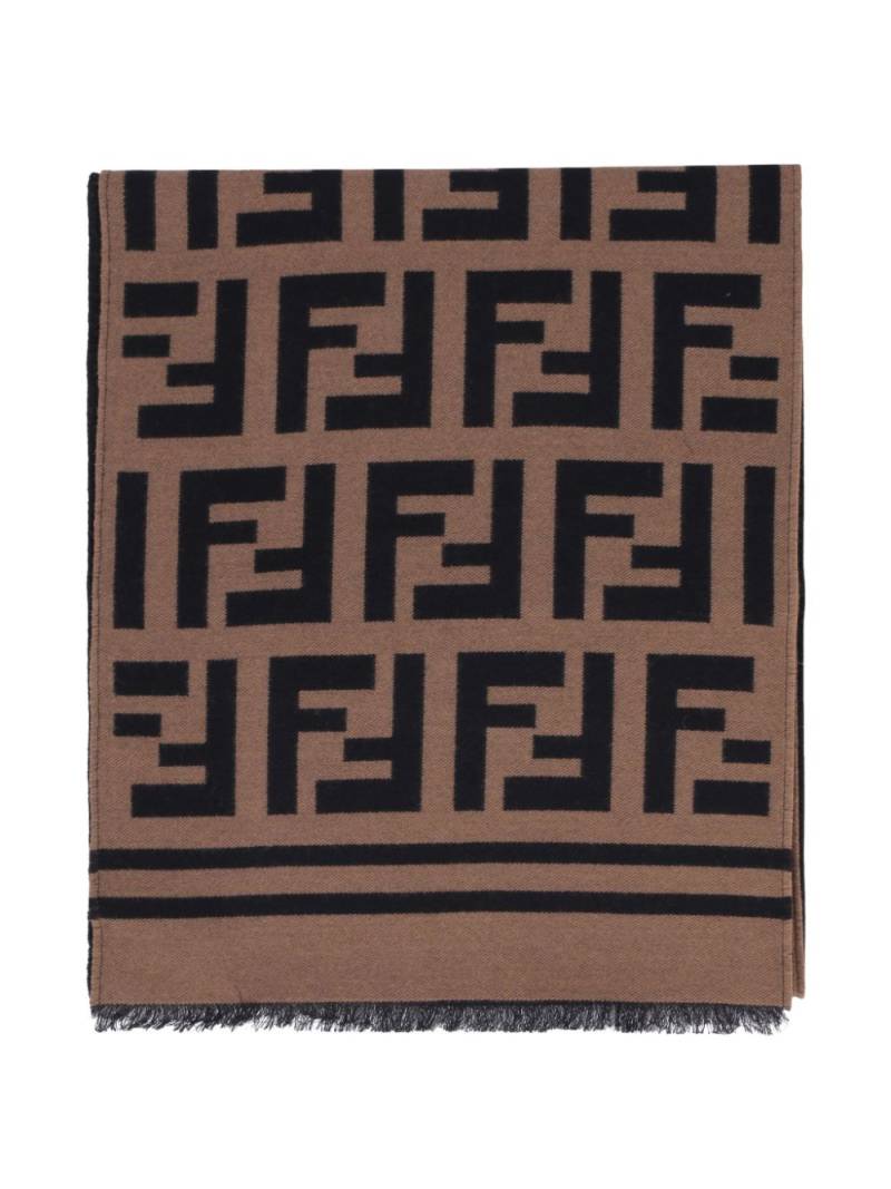 FENDI FF scarf - Neutrals von FENDI