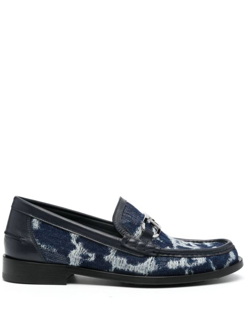 FENDI Fendi O’Lock loafers - Blue von FENDI