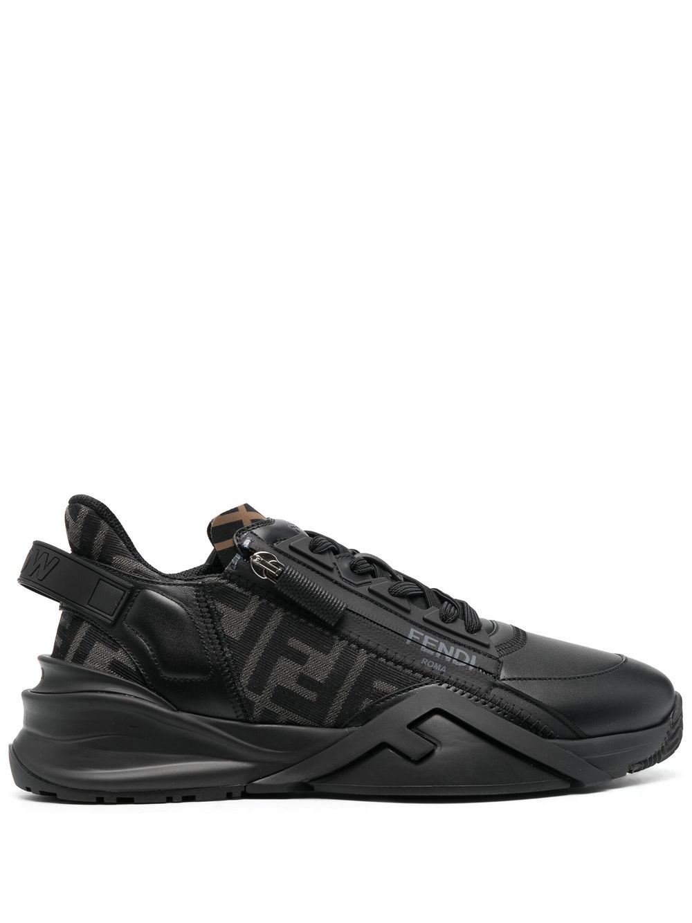 FENDI Flow low-top sneakers - Black von FENDI