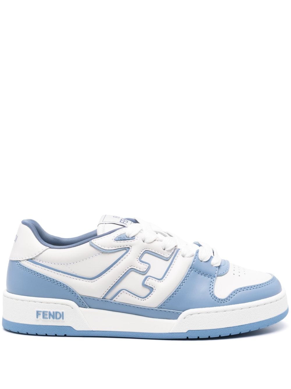 FENDI Match colourblock sneakers - White von FENDI