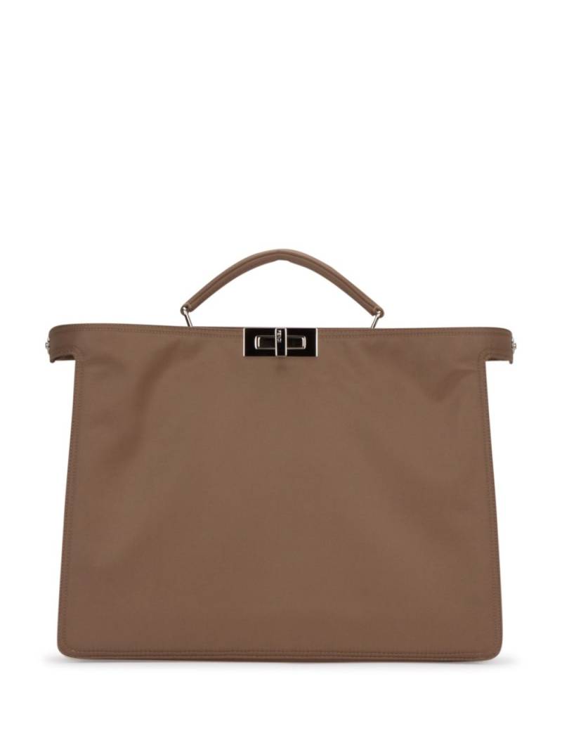 FENDI Peekaboo tote bag - Brown von FENDI