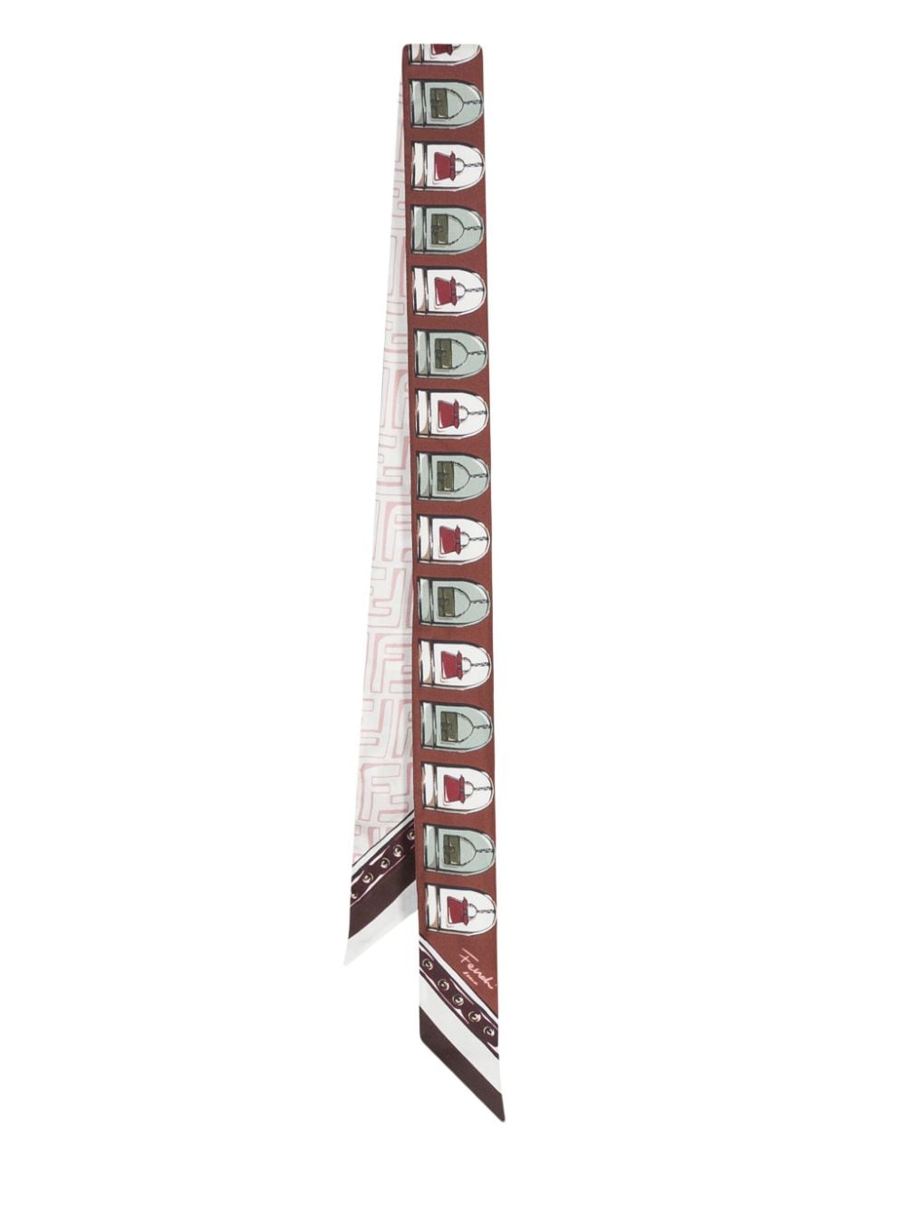 FENDI Wrappy scarf - Brown von FENDI