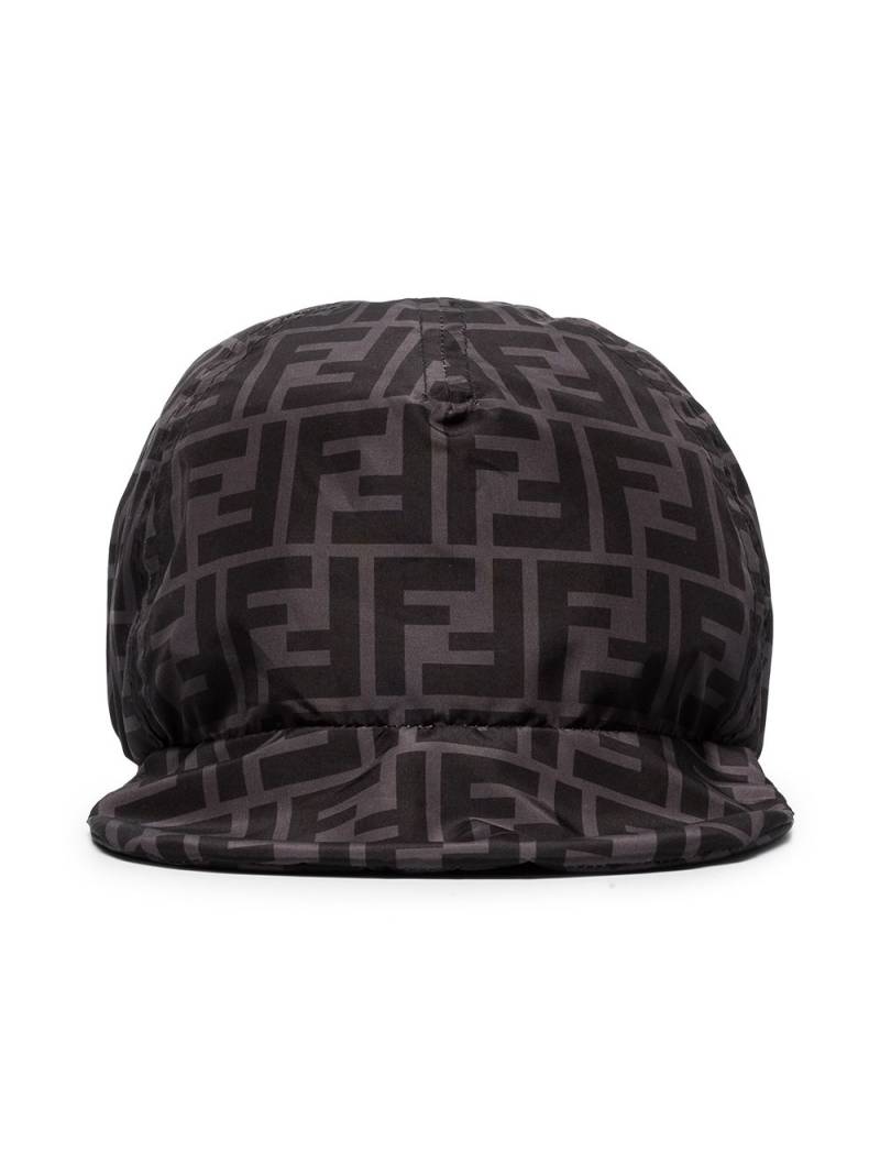 FENDI Zucca-monogram baseball cap - Black von FENDI