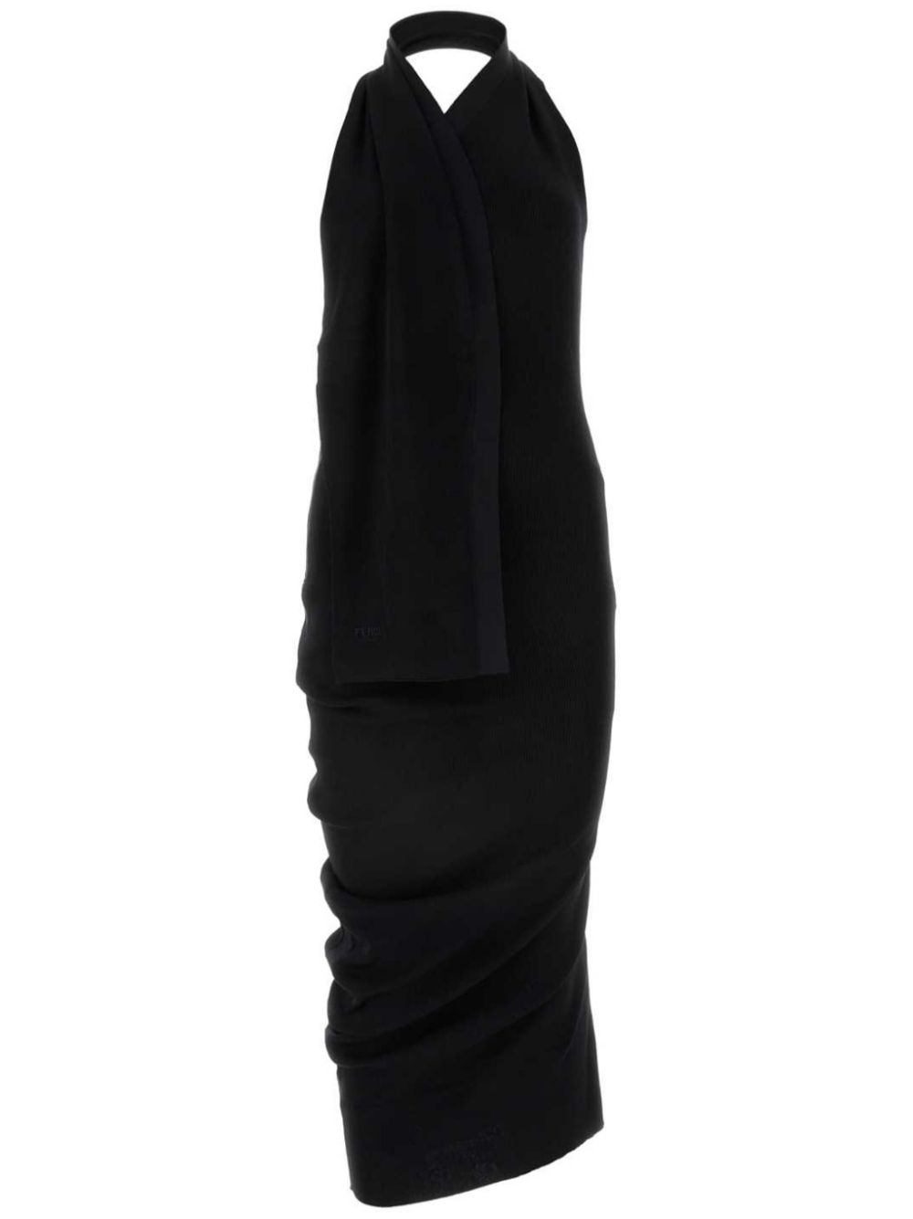 FENDI asymmetric dress - Black von FENDI