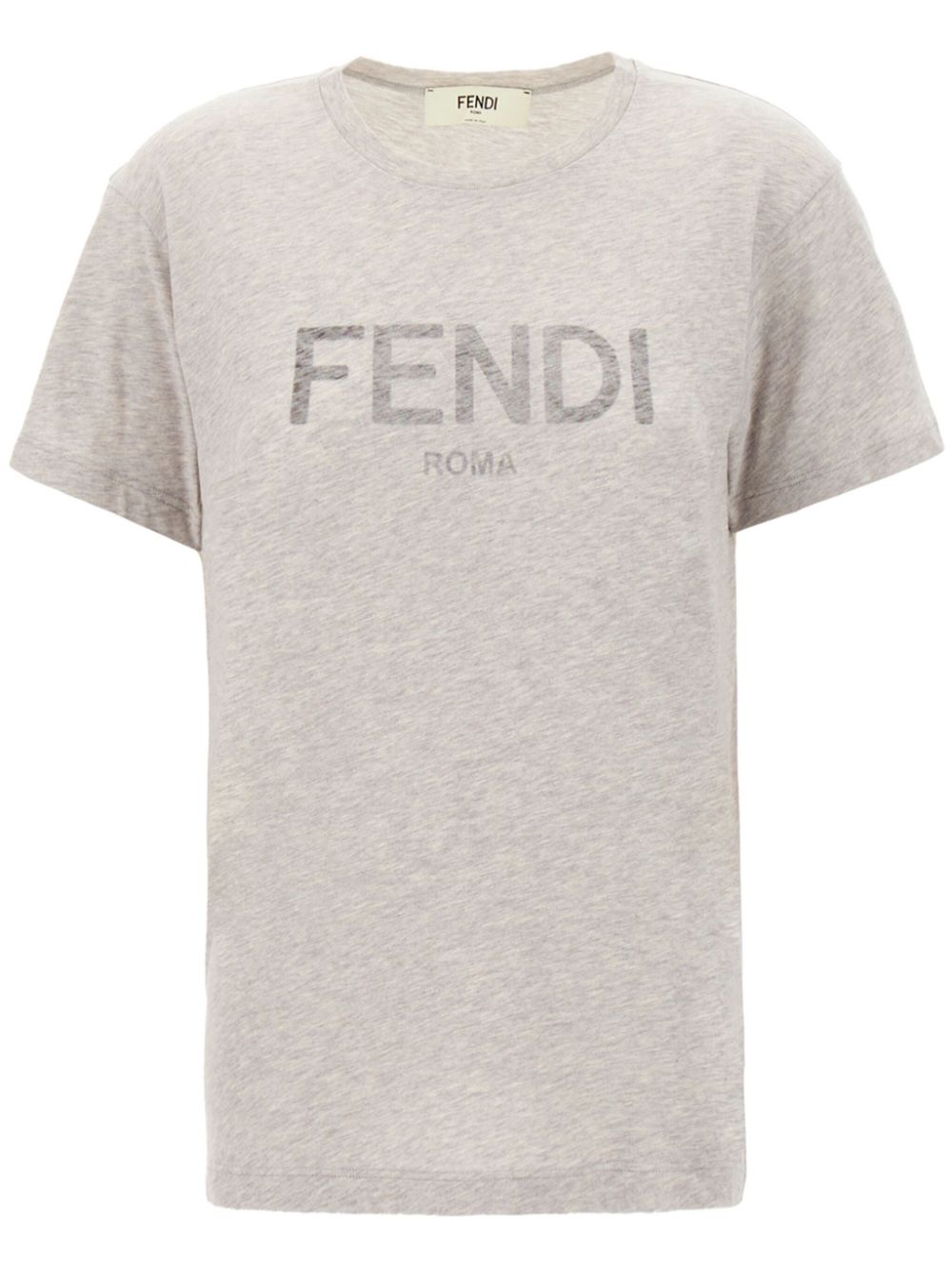 FENDI cotton oversize t-shirt - Grey von FENDI