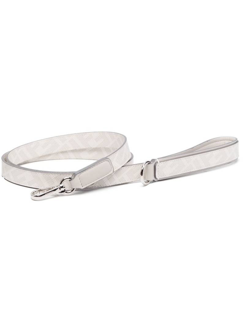 FENDI geometric-print dog-lead - White von FENDI