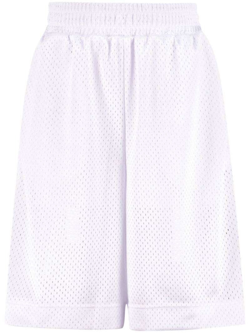 FENDI high-waisted knee-length shorts - White von FENDI