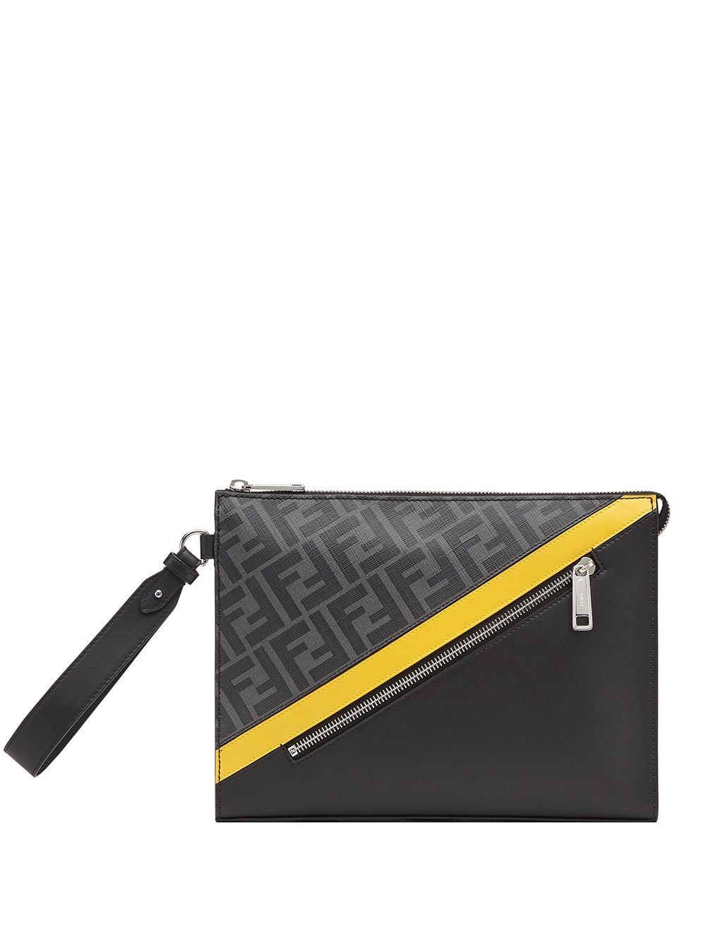 FENDI logo wallet - Black von FENDI