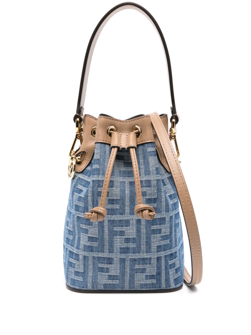 FENDI mini Mon Tresor bucket bag - Blue von FENDI