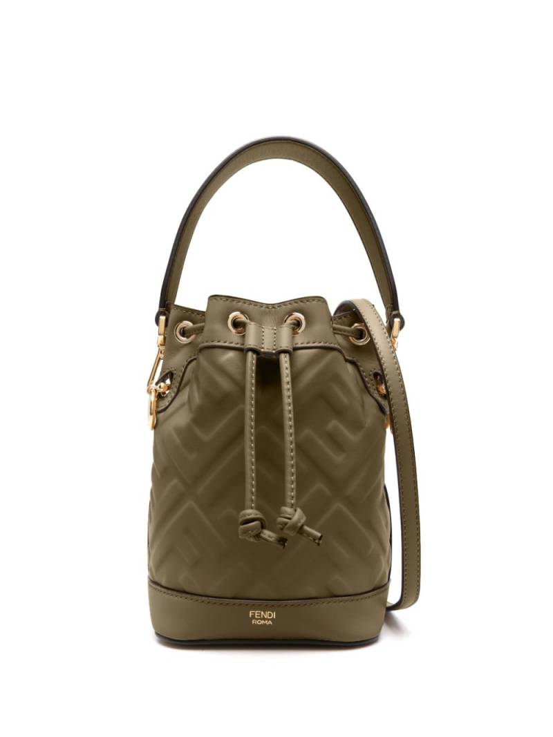 FENDI mini Mon Tresor bucket bag - Green von FENDI