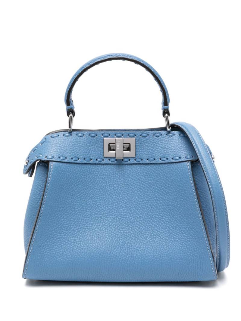 FENDI mini Peekaboo tote bag - Blue von FENDI