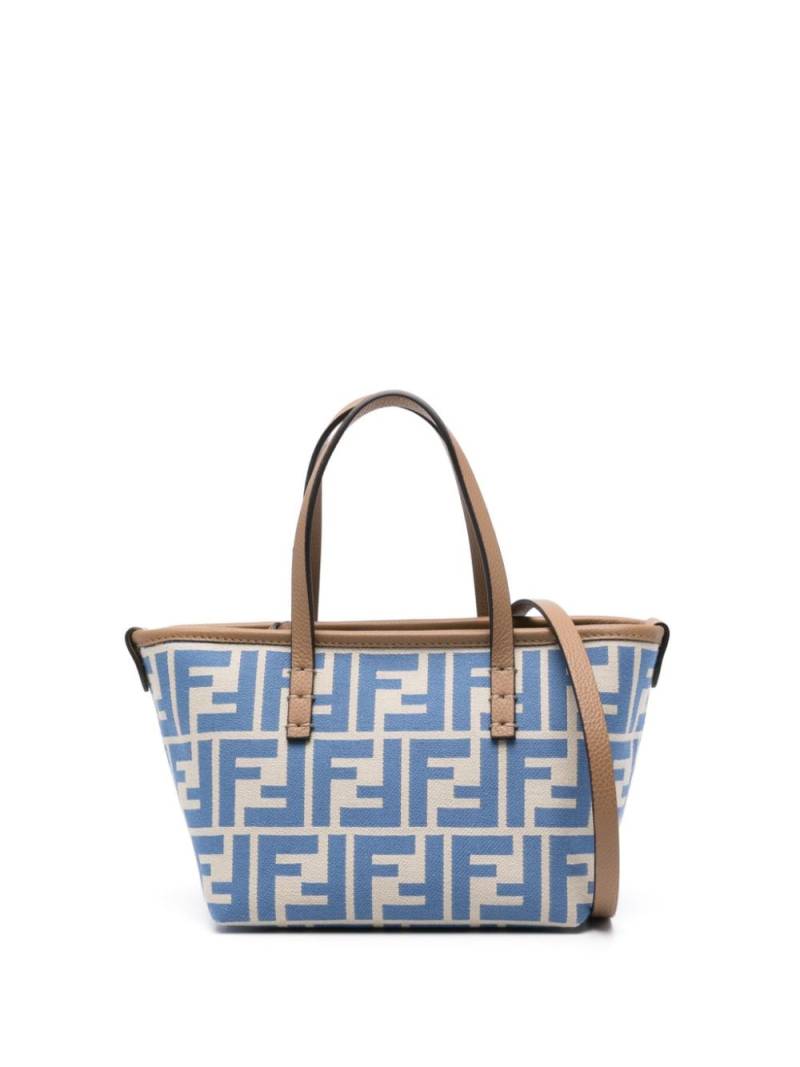 FENDI mini Roll tote bag - Blue von FENDI