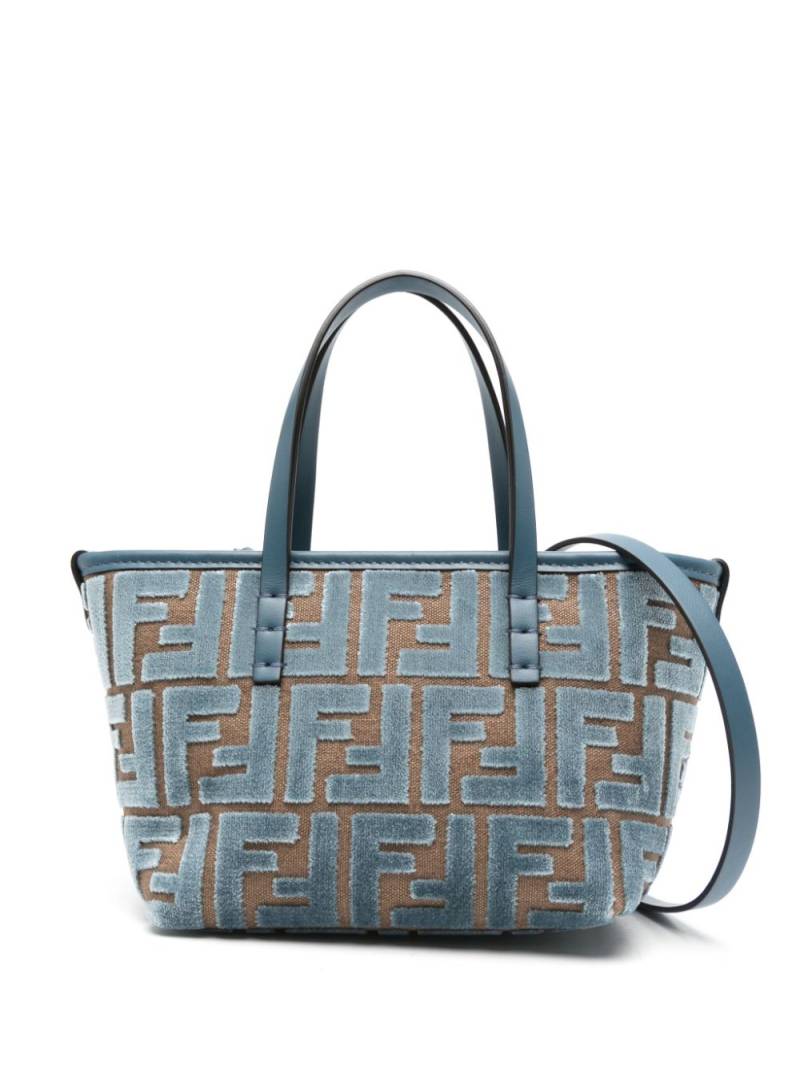 FENDI mini Roll tote bag - Blue von FENDI