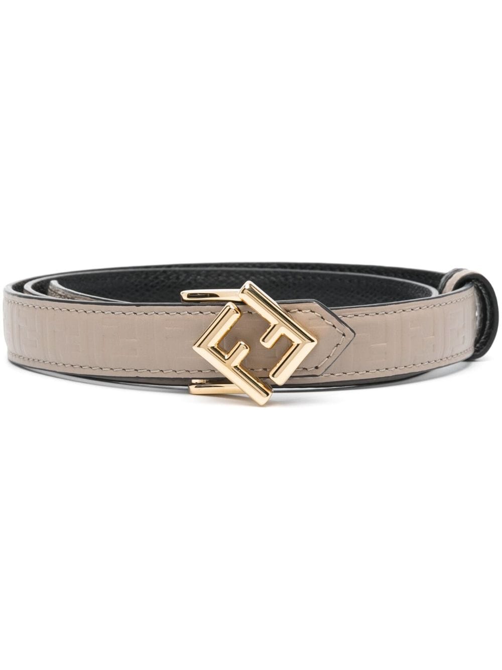 FENDI monogram leather belt - Neutrals von FENDI