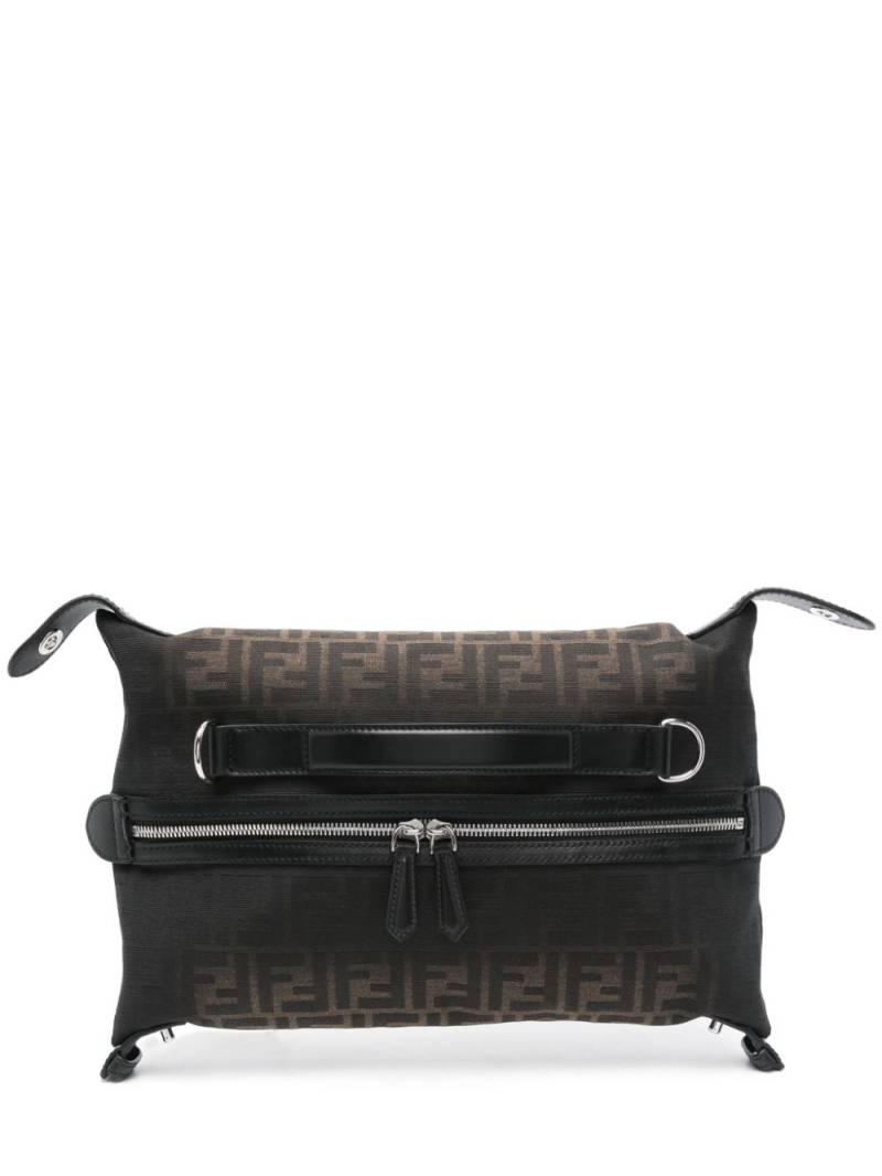 FENDI small Fendi Siesta clutch bag - Brown von FENDI