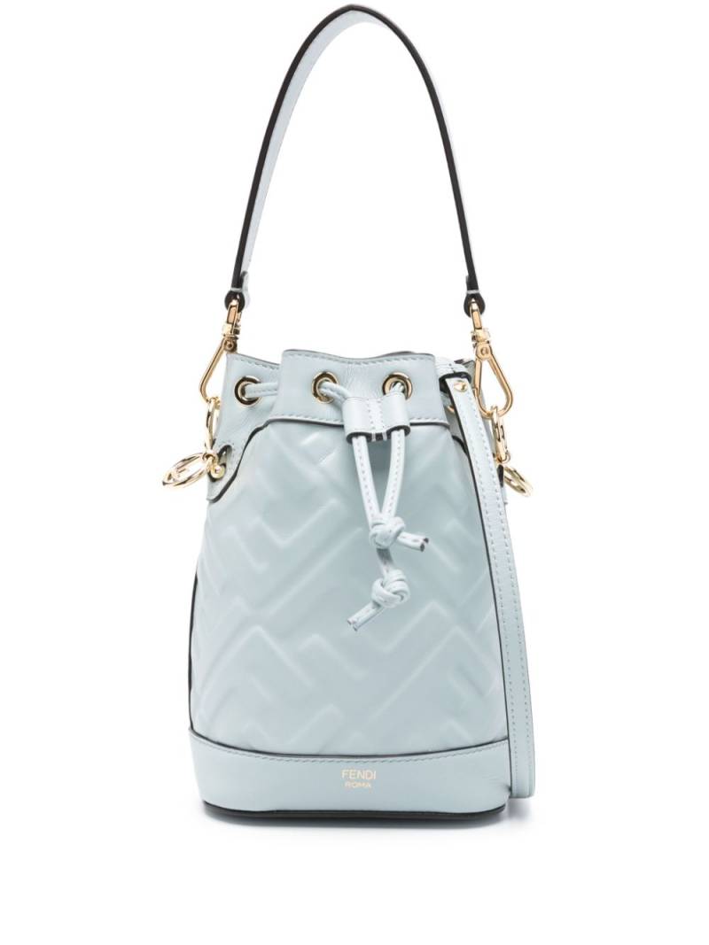 FENDI small Mon Tresor bucket bag - Blue von FENDI