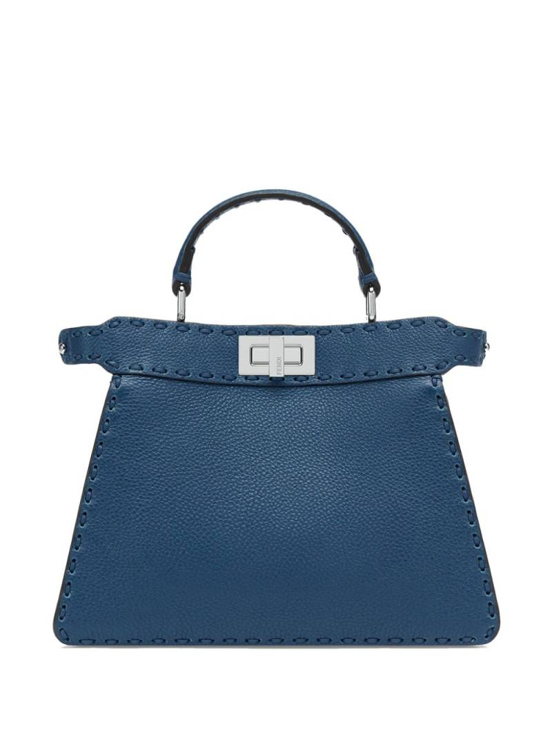 FENDI small Peekaboo ISeeU bag - Blue von FENDI