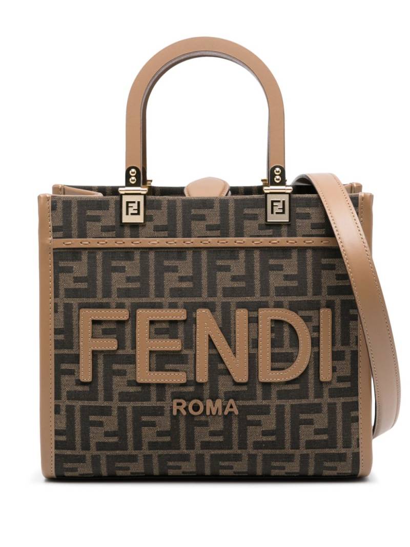 FENDI small Sunshine tote bag - Brown von FENDI