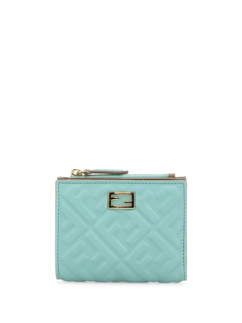 FENDI small slim Baguette wallet - Blue von FENDI