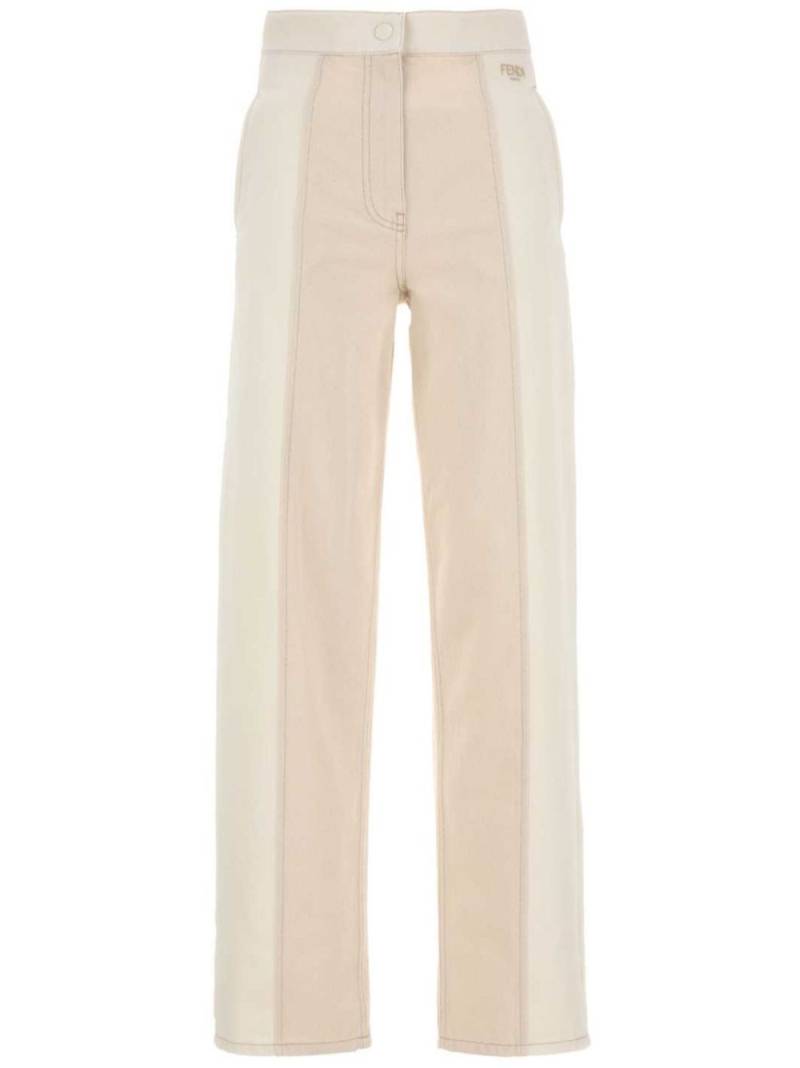 FENDI straight-leg jeans - Neutrals von FENDI