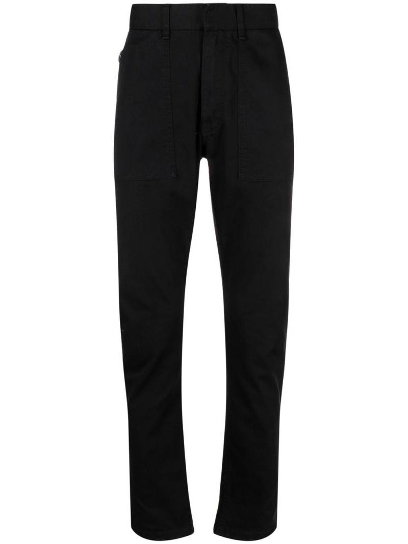 FENDI straight-leg trousers - Black von FENDI