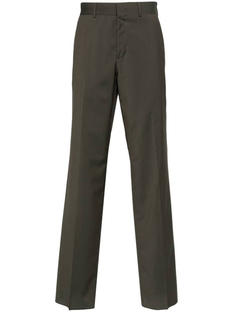 FENDI straight-leg trousers - Green von FENDI