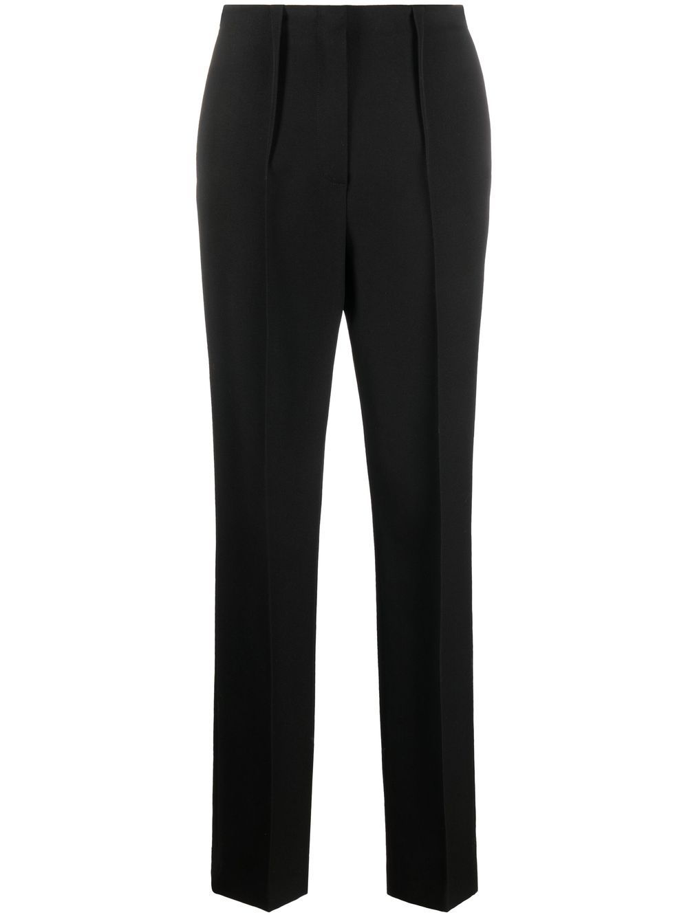 FENDI tailored virgin wool slim-cut trousers - Black von FENDI