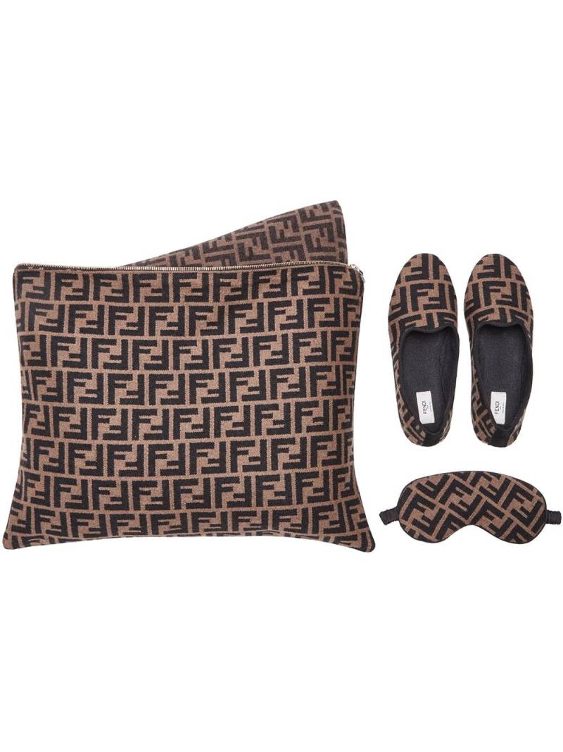 FENDI travel set - Brown von FENDI