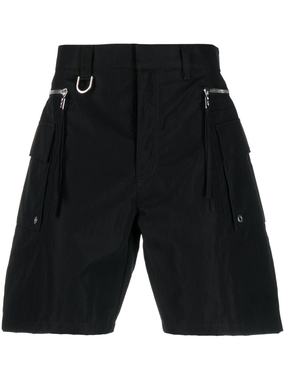 FENDI zip-detail cargo shorts - Black von FENDI
