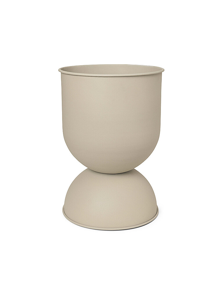 FERM LIVING Blumentopf - Hourglass Pot Medium Beige  beige von FERM LIVING