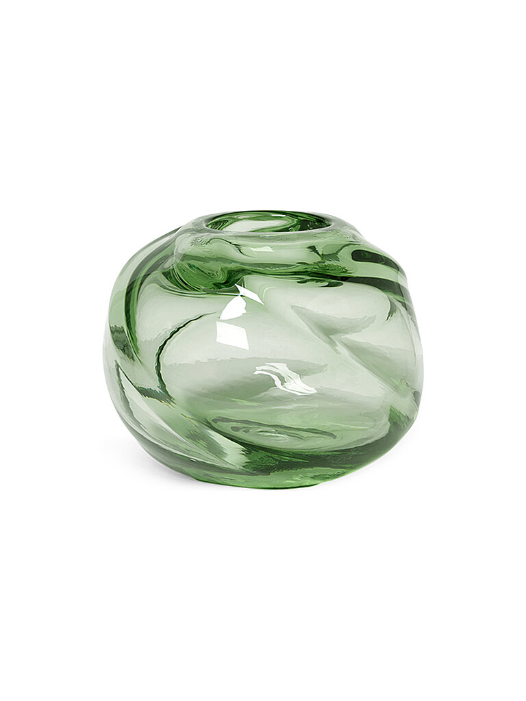FERM LIVING Vase Water Swirl 16cm Rund grün FERM LIVING Vase Water Swirl 16cm Rund grün von FERM LIVING