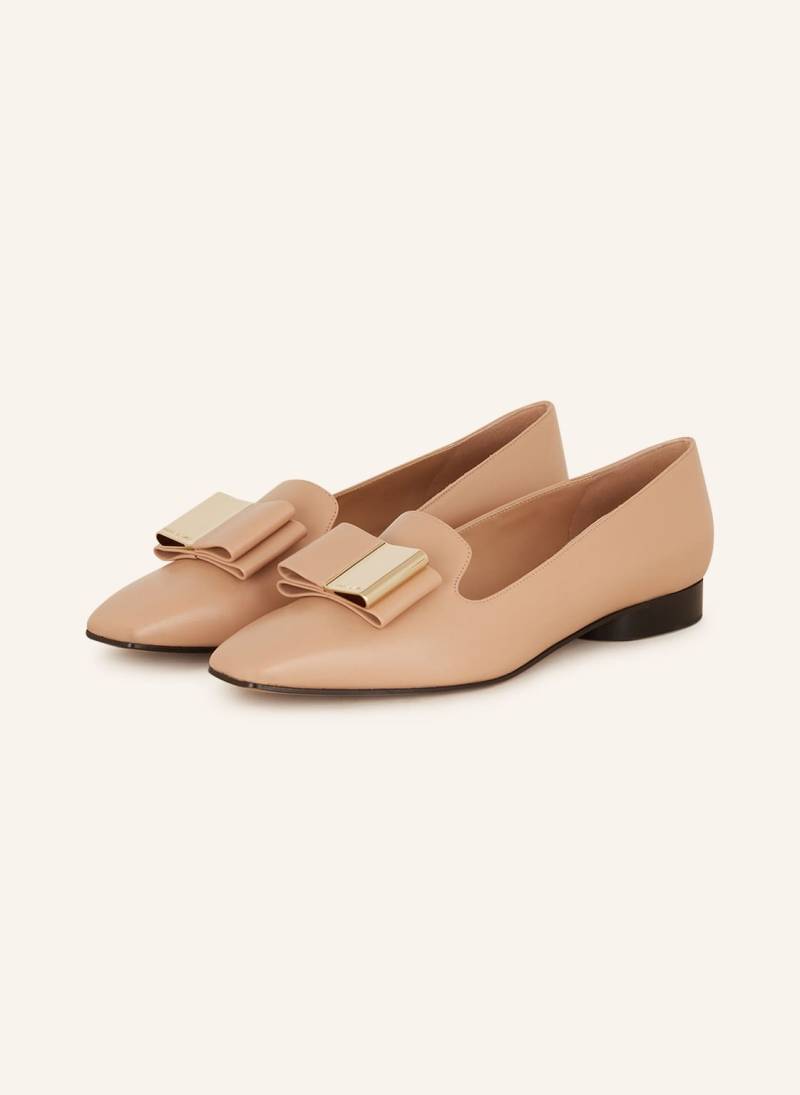 Ferragamo Ballerinas Leda beige von FERRAGAMO