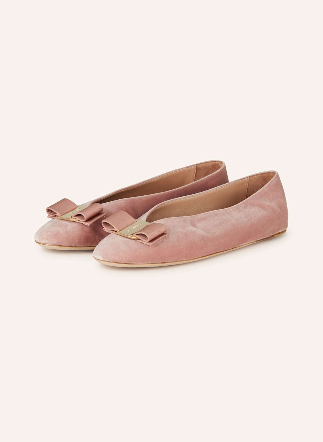 Ferragamo Ballerinas Vara beige von FERRAGAMO