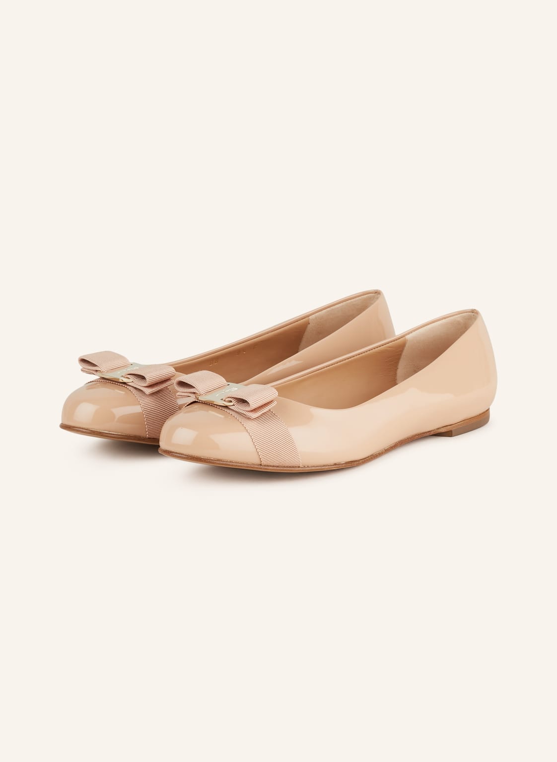Ferragamo Ballerinas Varina beige Ferragamo Ballerinas Varina beige von FERRAGAMO