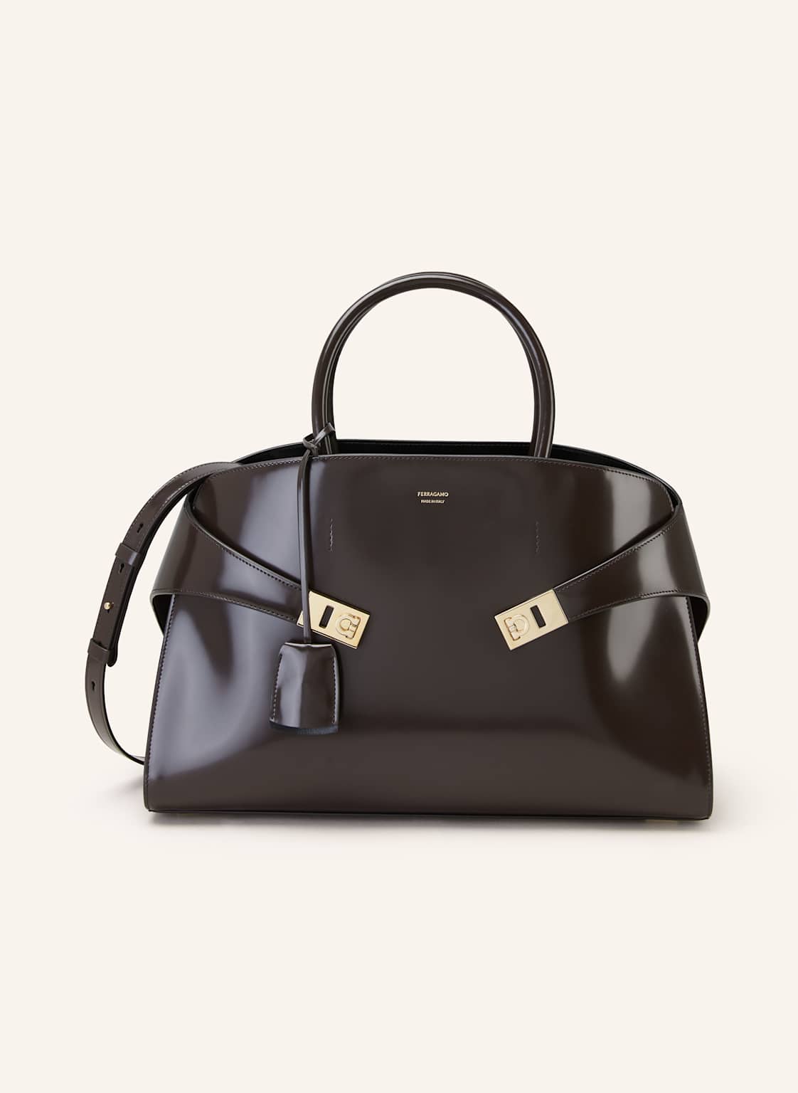 Ferragamo Handtasche Hug Vanity schwarz Ferragamo Handtasche Hug Vanity schwarz von FERRAGAMO