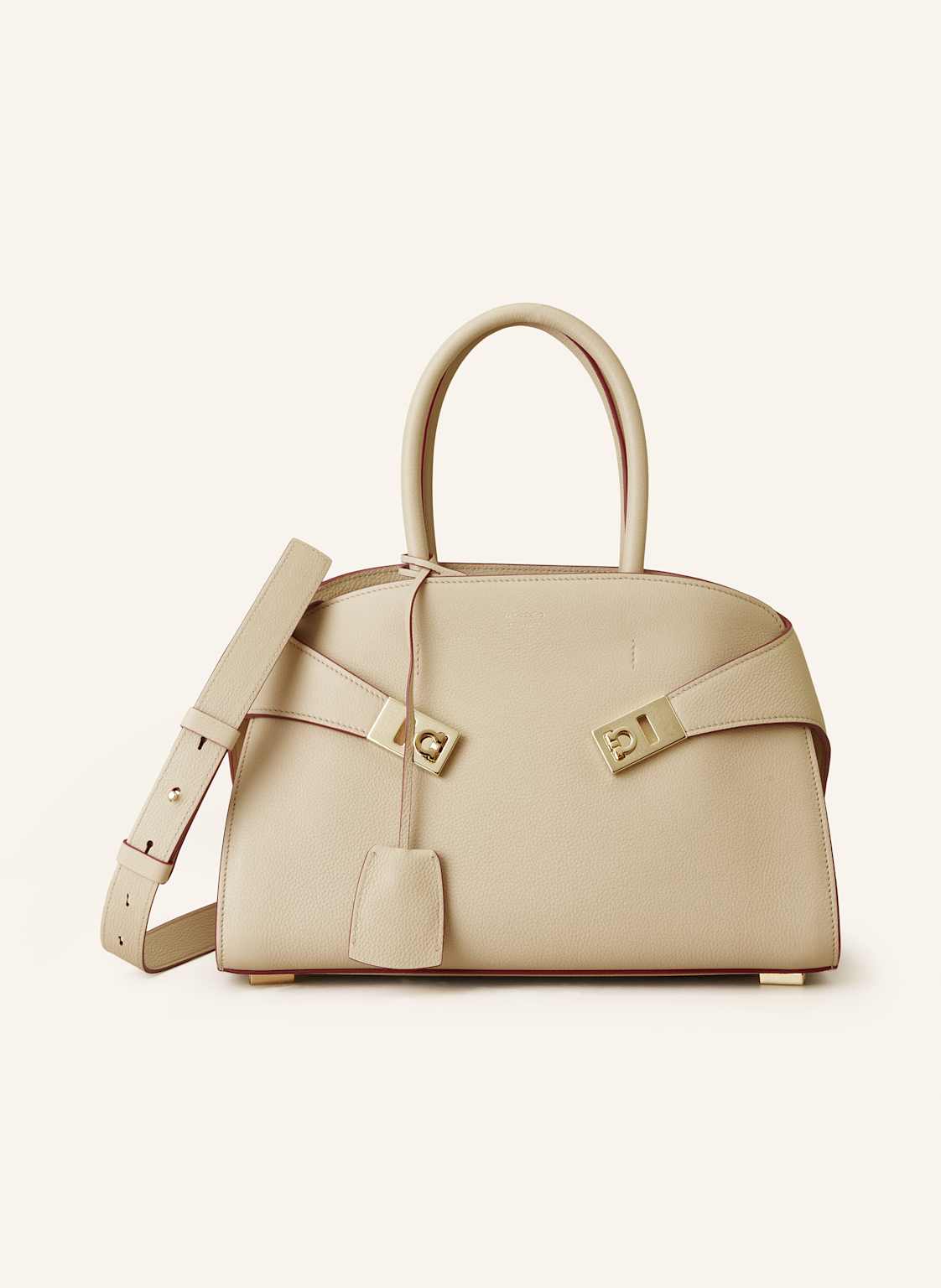 Ferragamo Handtasche Hug beige Ferragamo Handtasche Hug beige von FERRAGAMO