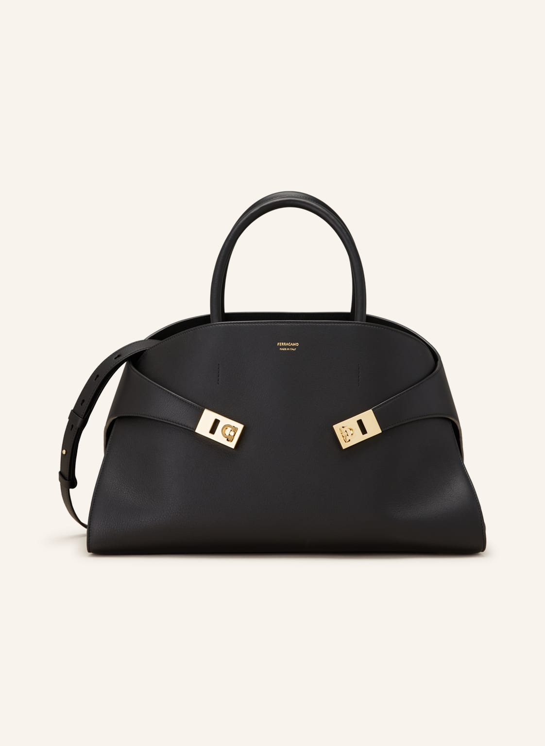 Ferragamo Handtasche Hug schwarz von FERRAGAMO