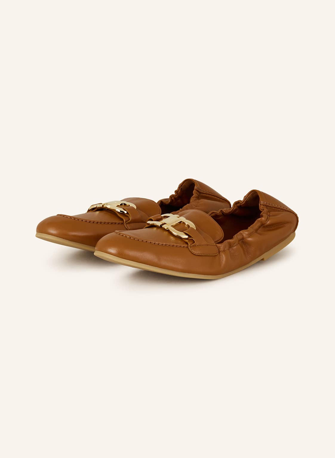 Ferragamo Lack-Loafer Jodie braun Ferragamo Lack-Loafer Jodie braun von FERRAGAMO