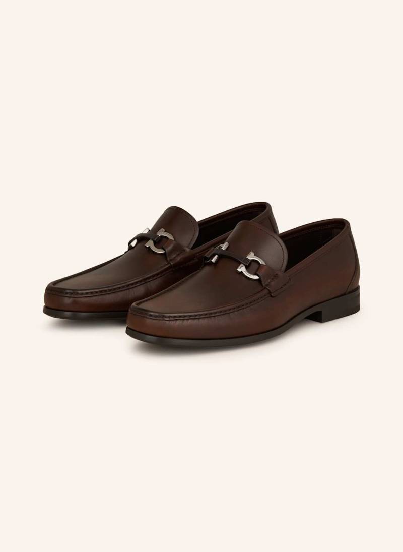 Ferragamo Loafer Grandioso braun von FERRAGAMO