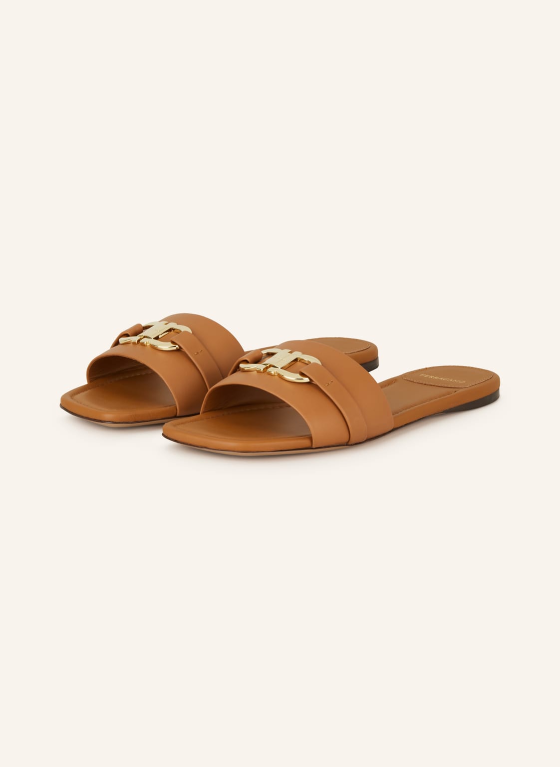 Ferragamo Pantoletten Leah braun Ferragamo Pantoletten Leah braun von FERRAGAMO