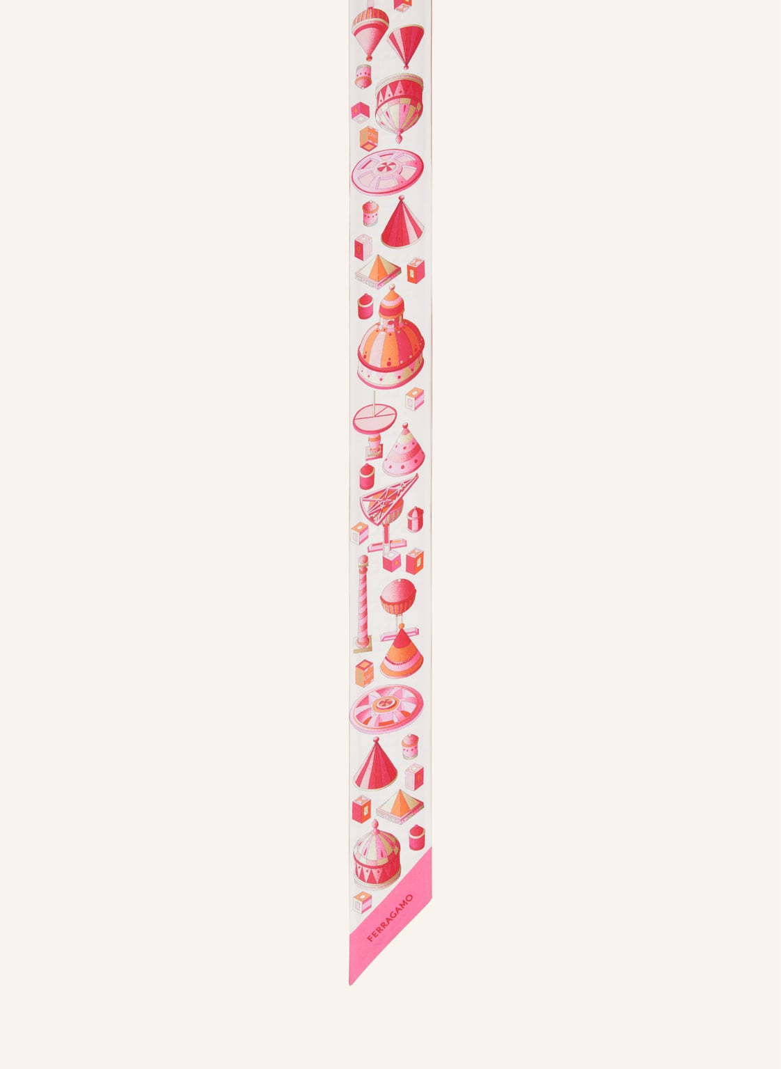 Ferragamo Seidenschal Nadir pink Ferragamo Seidenschal Nadir pink von FERRAGAMO