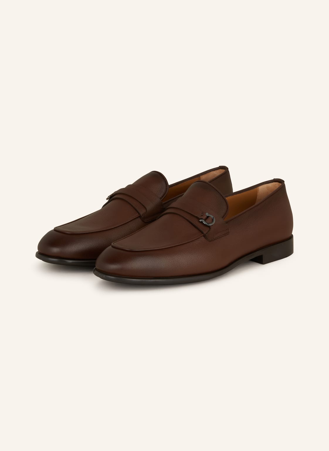 Ferragamo Slipper Desio braun von FERRAGAMO