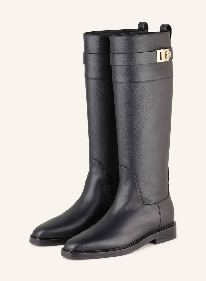 Ferragamo Stiefel Mantaylor Roly schwarz von FERRAGAMO